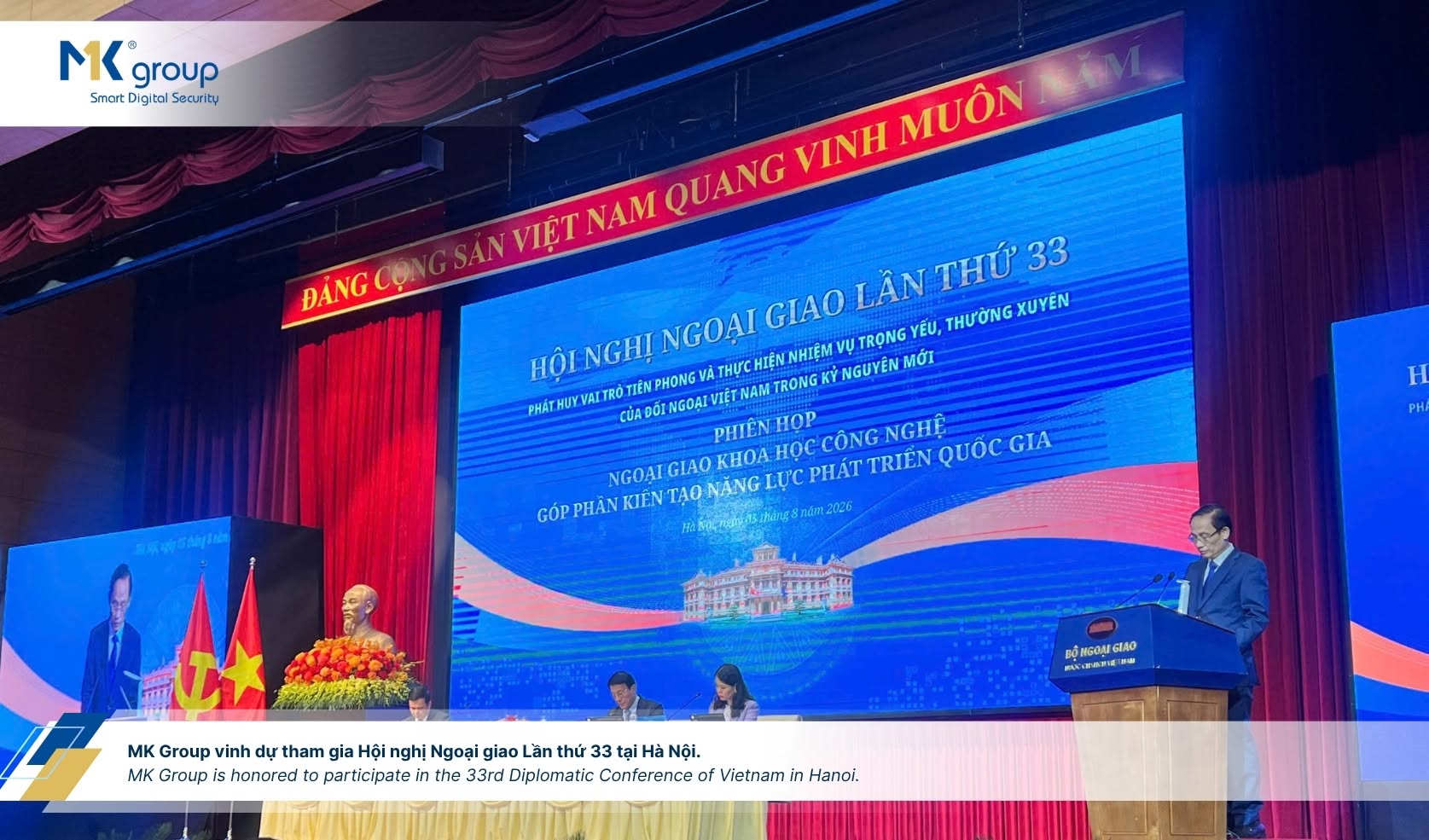 MK GROUP PROMOTES “MAKE IN VIETNAM” STRATEGIC TECHNOLOGIES TO GLOBAL MARKETS