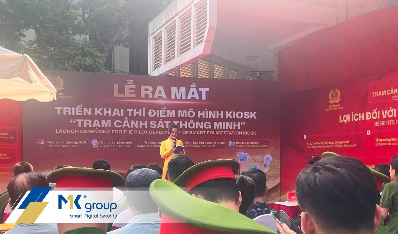 PILOT LAUNCH OF THE “SMART POLICE STATION” KIOSK IN HANOI