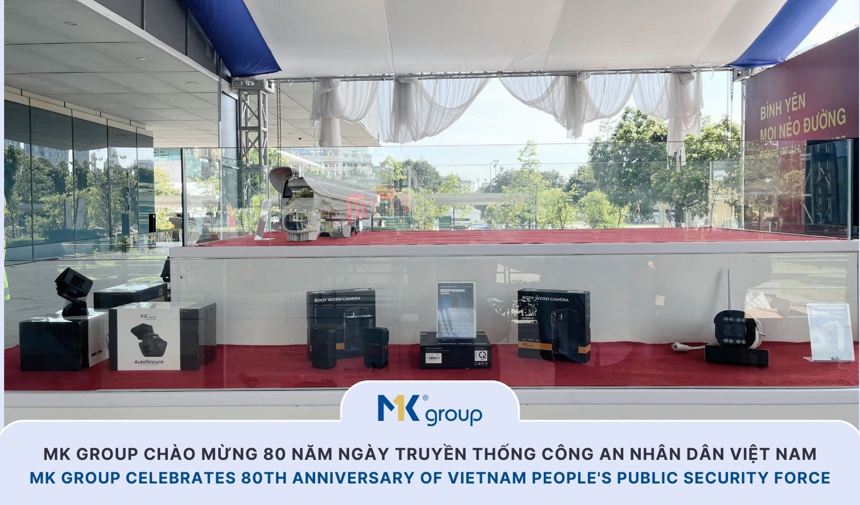 MK Group participates in a series of events celebrating the 80th anniversary of the Vietnam People's Public Security Force