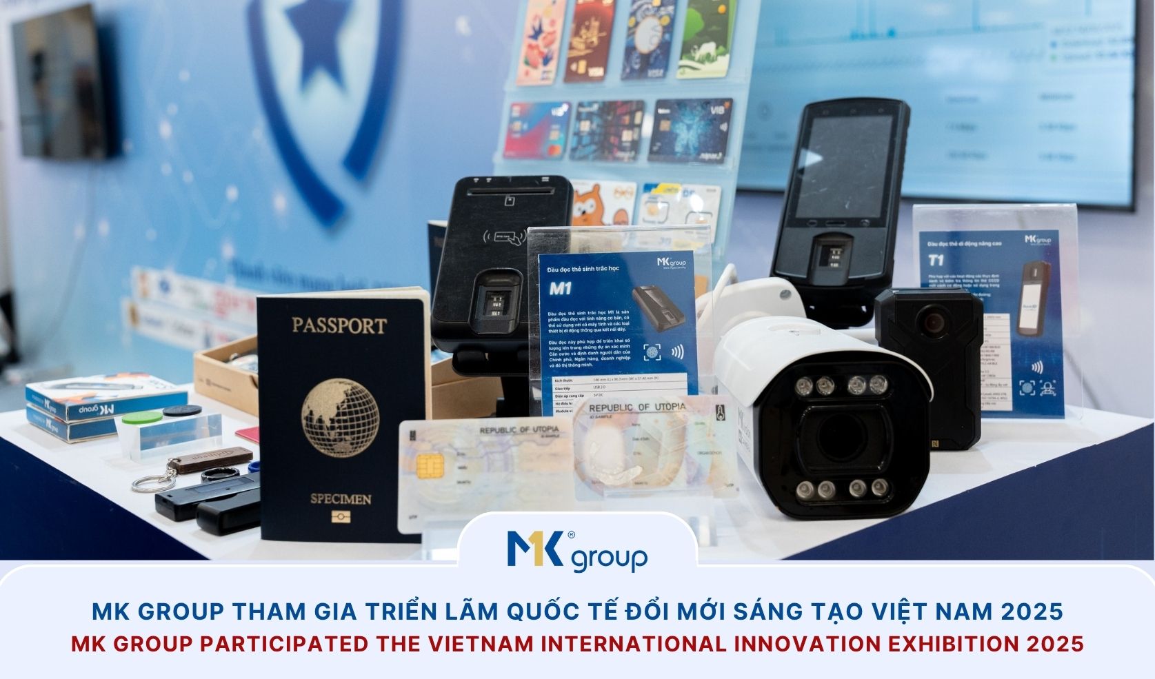 MK Group participated the Vietnam International Innovation Exhibition 2025