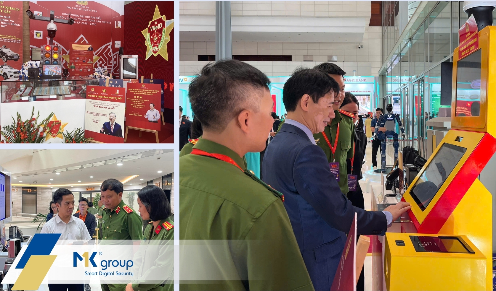 MK Group Participated Vietnamese Ministries and Agencies to Showcase Technological Innovation and Social Responsibility